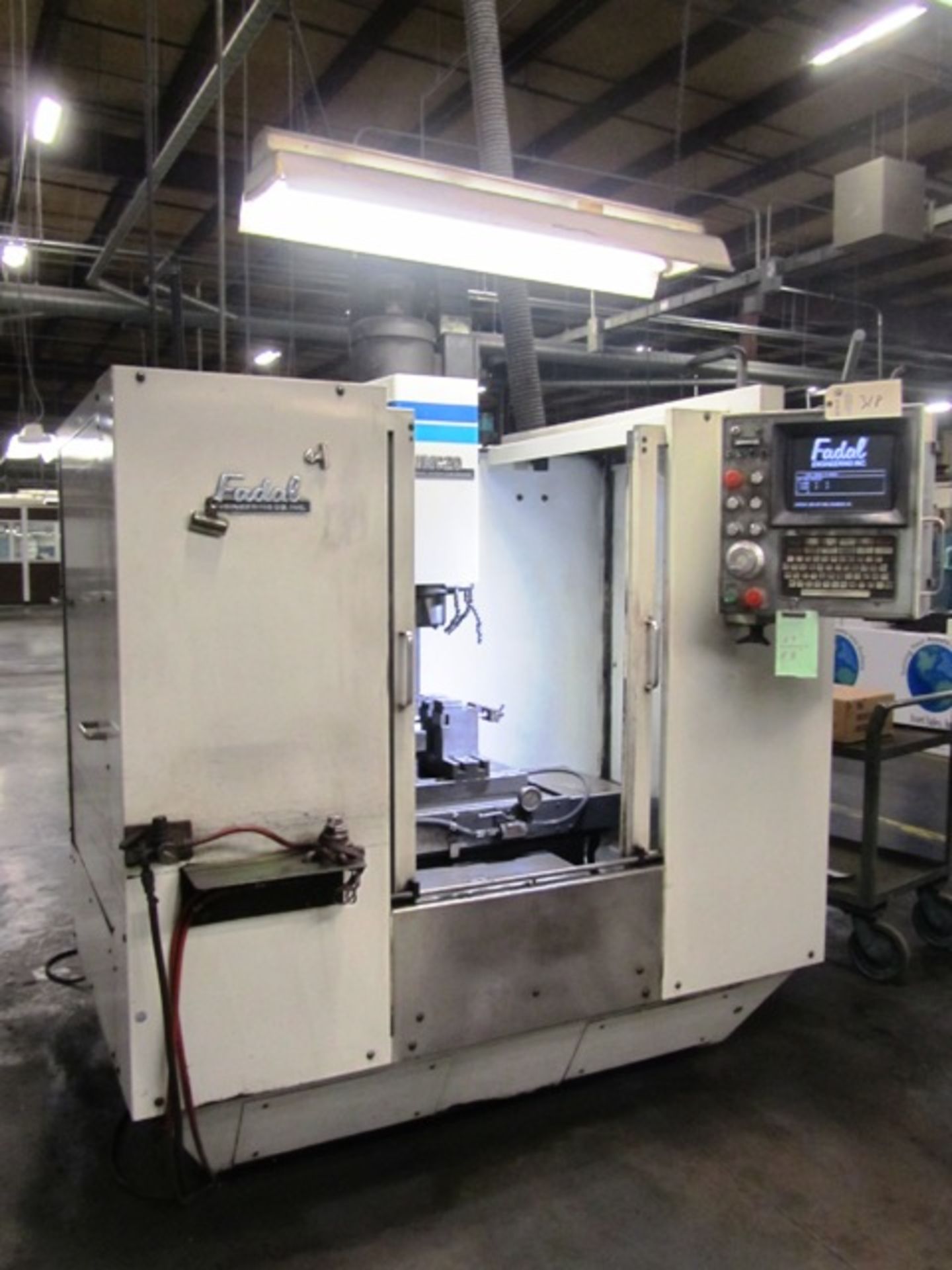 Fadal VMC 20 Vertical Milling Machine with 16 ATC, 16'' x 48'' Table, 40 Taper, Fadal CNC 88 - Image 3 of 3