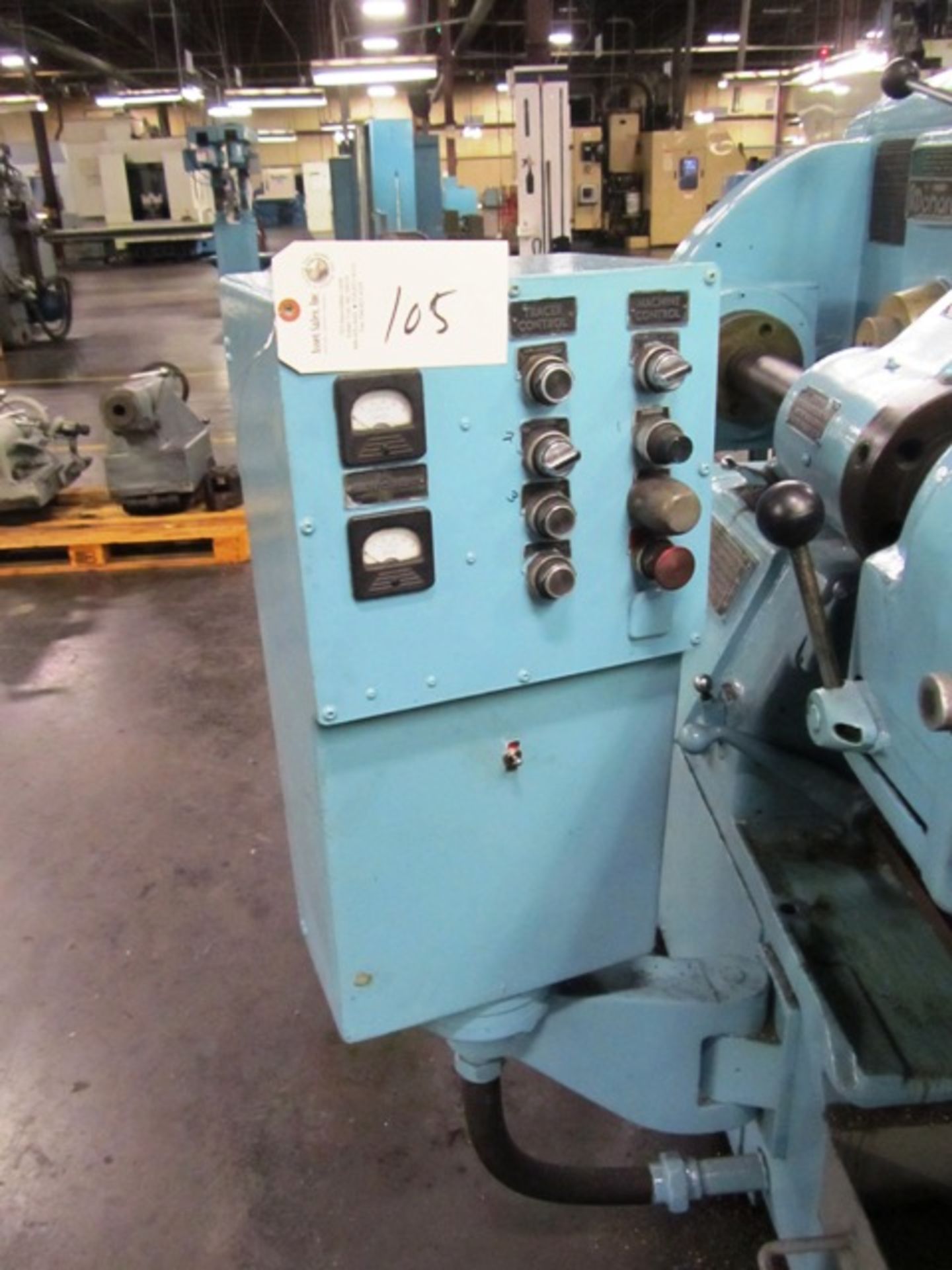 Monarch 19'' x 72'' Rotary Profile Contour Lathe with (2) Tool Post, Cross Slide, Spindle Speeds - Bild 2 aus 4