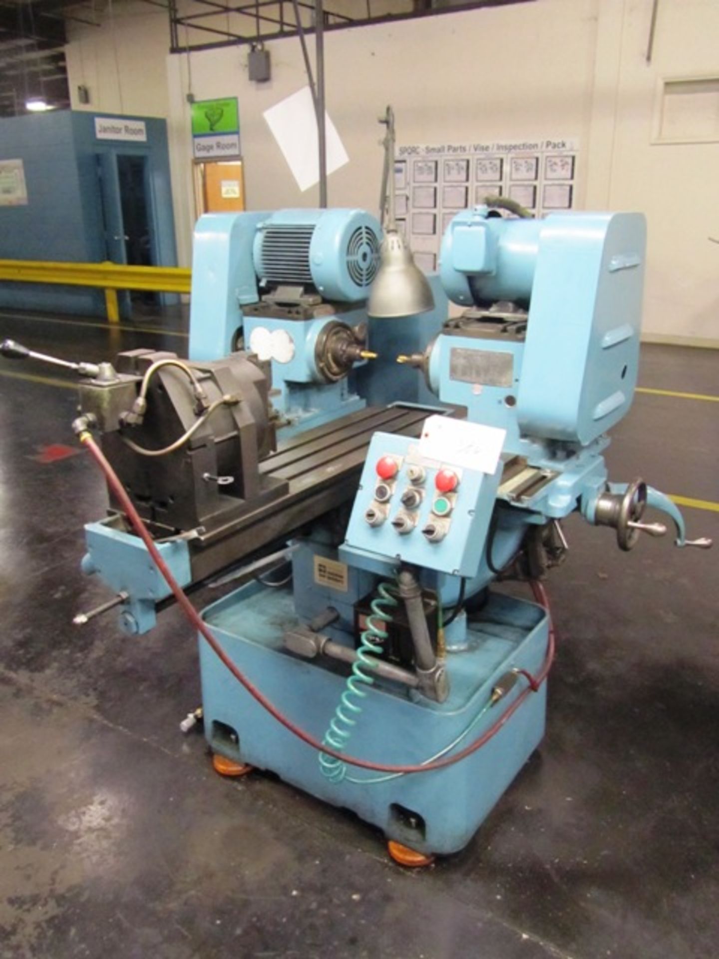 W.H. Nichols Twin Milling Machine with 10'' x 36'' T-Slotted Table, 40 Taper, Spindle Speeds to 2050