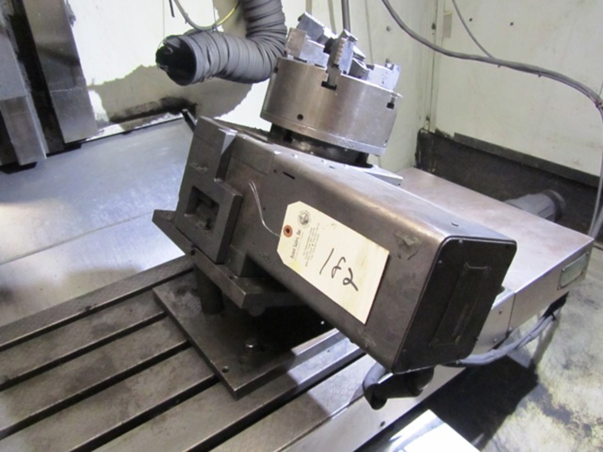 Fadal 4th Axis Rotary Table with 8'' 4-Jaw Chuck