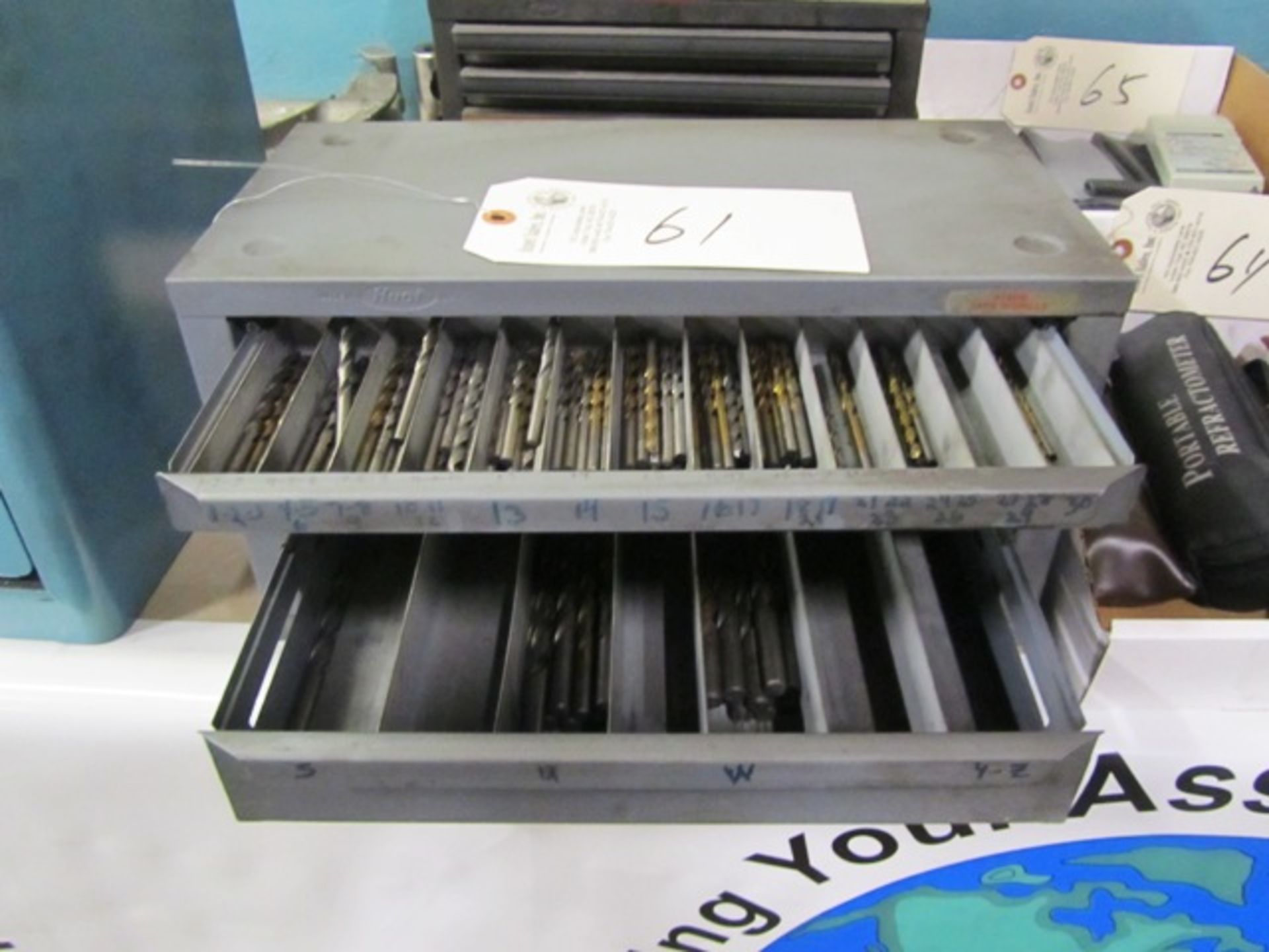 Huot 3 Drawer Index Box with Drills