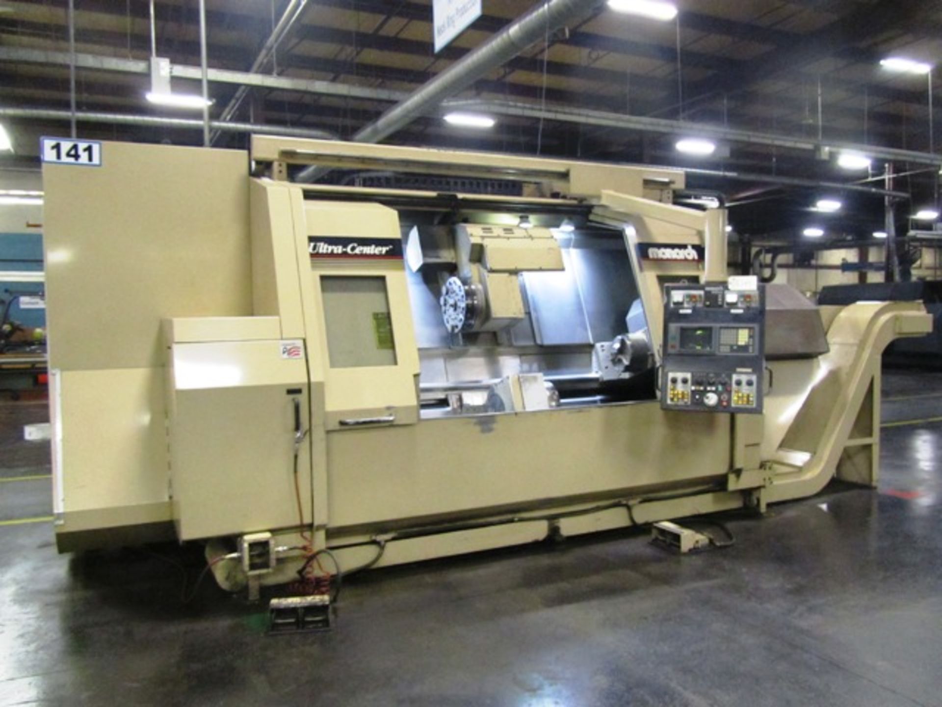 Monarch Ultra-Center Multi-Axis CNC Turning Center with (2) 10'' Diameter Power Chucks, (2)