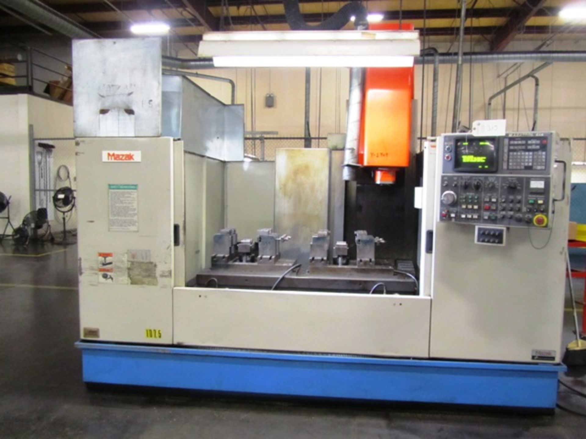 Mazak Model VTC 41M CNC Vertical Machining Center with 24 ATC, 17'' x 58'' T-Slotted Table, 40 - Image 3 of 4