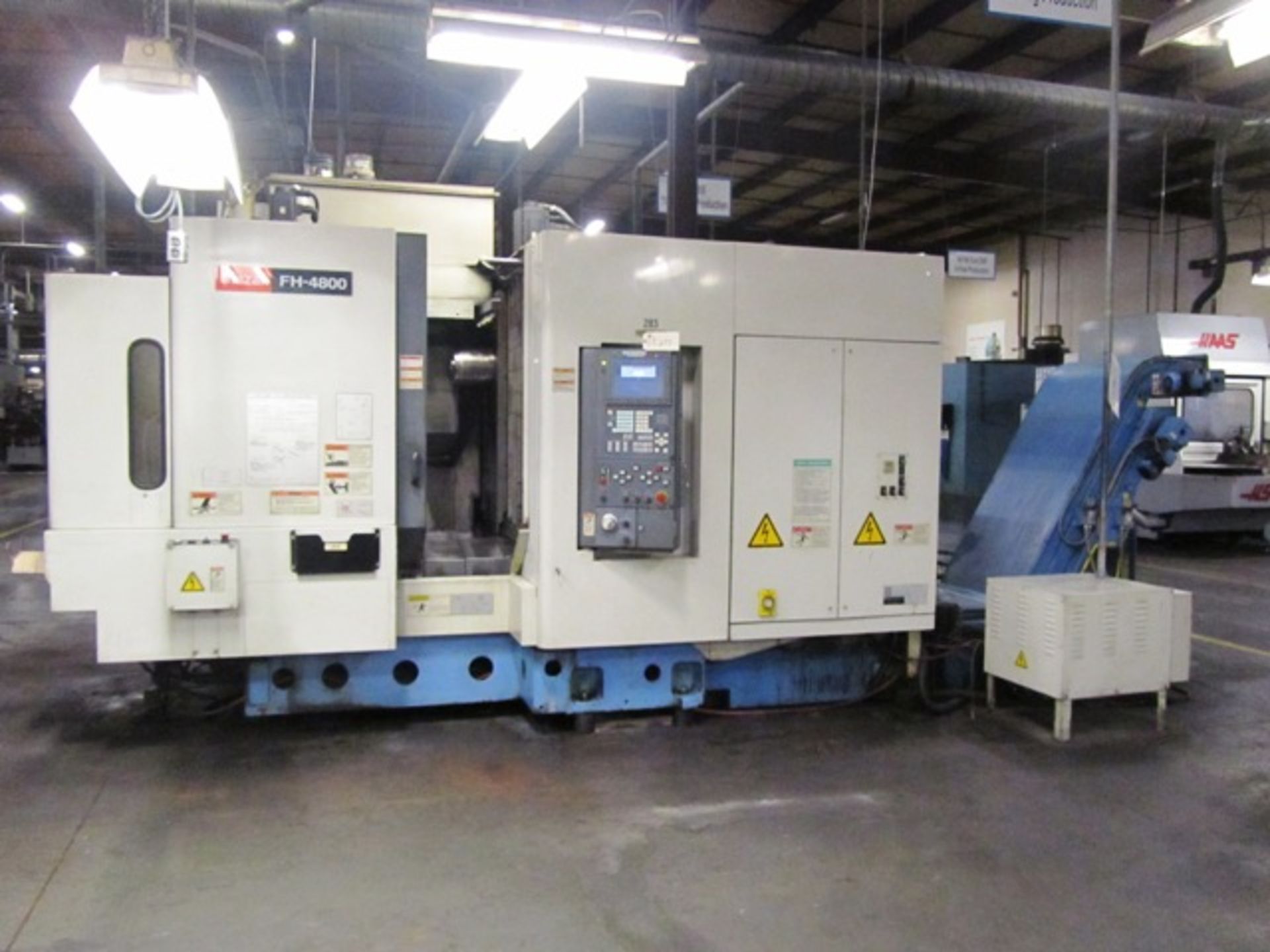 Mazak FH4800 4-Axis CNC Horizontal Machining Center with (2) 15.75'' Pallets, #40 Taper Spindle,