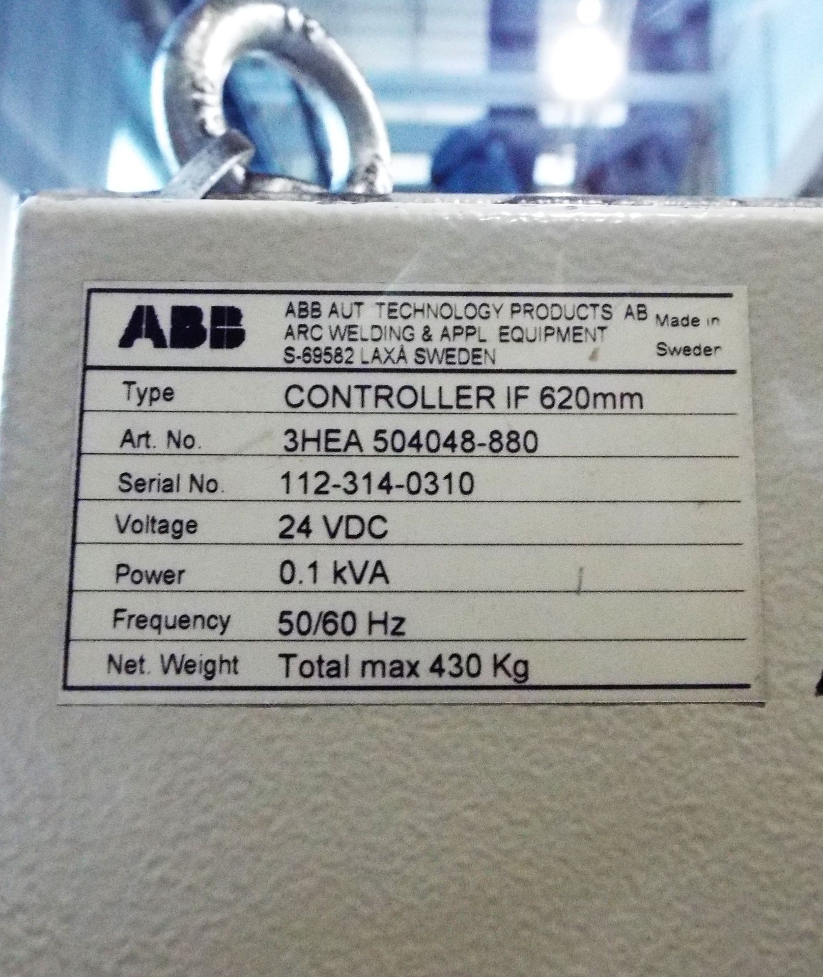 ABB-IRB-2400L MIG WELDING EQUIPMENT - Image 20 of 21