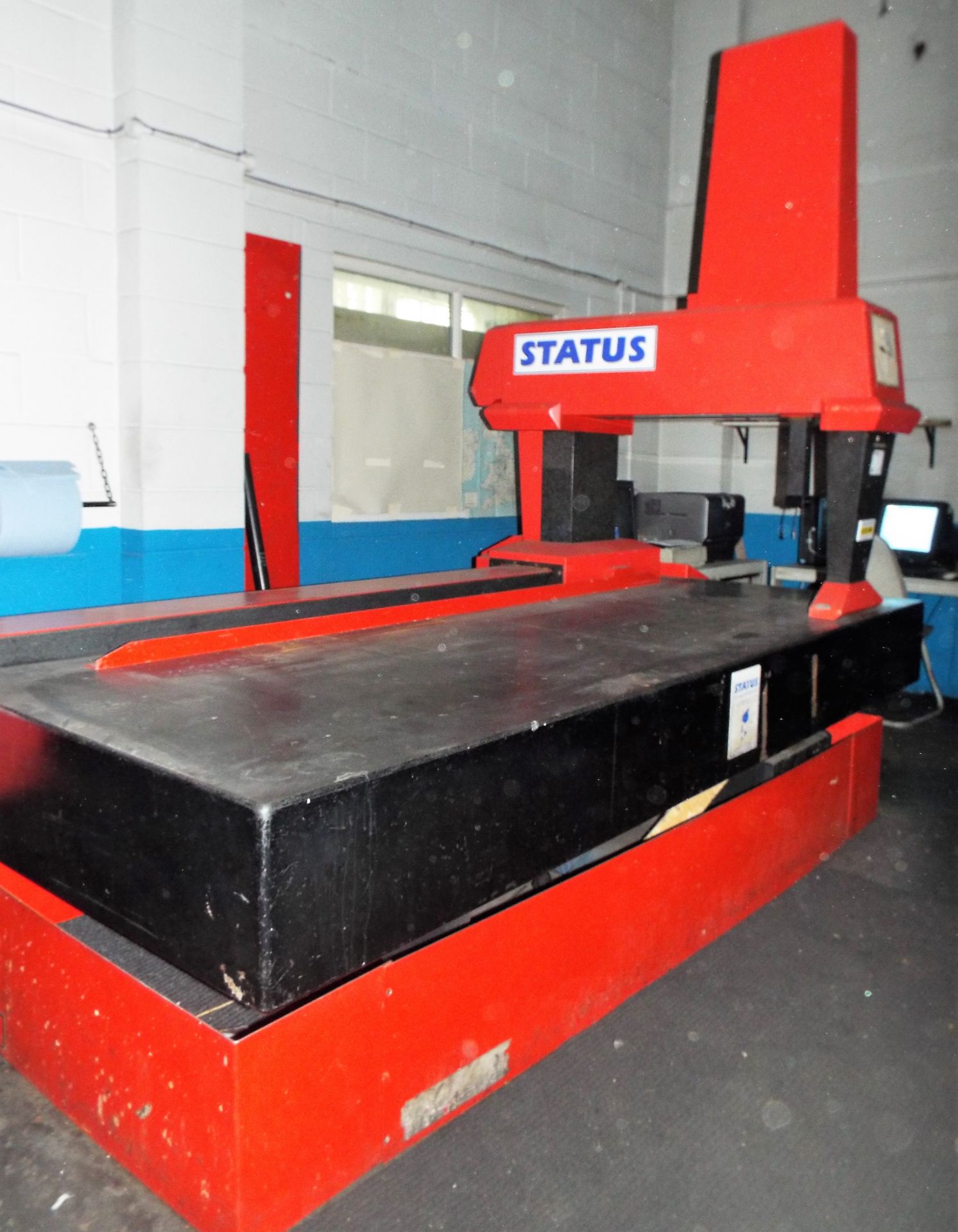 STATUS 35 COORDINATE MEASURING TABLE & BRIDGE