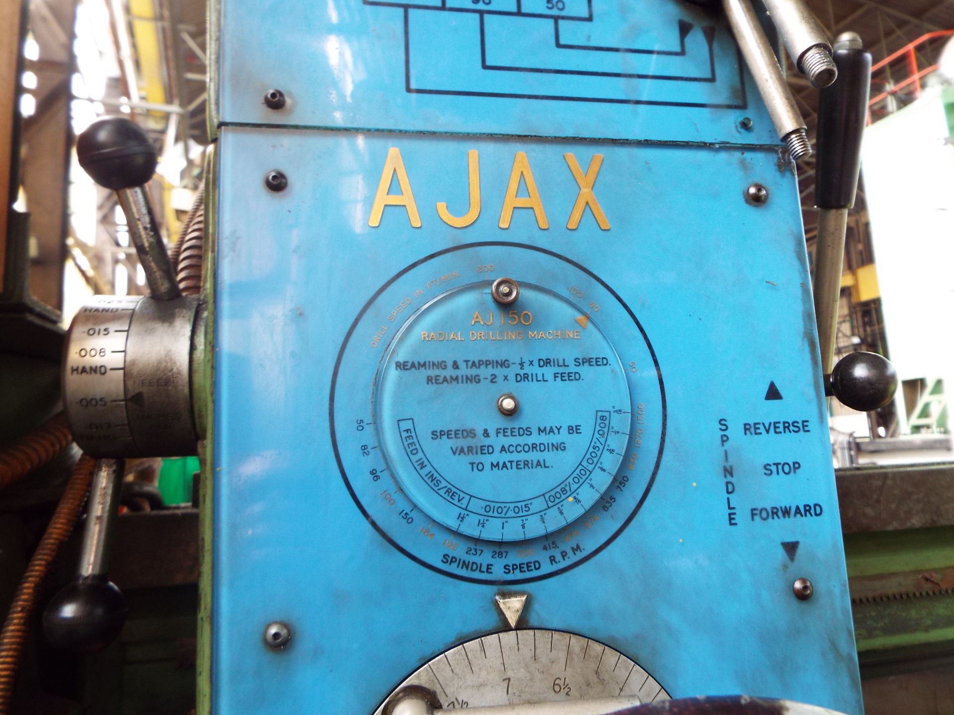 AJAX AJ150 RADIAL ARM DRILL - Image 5 of 8