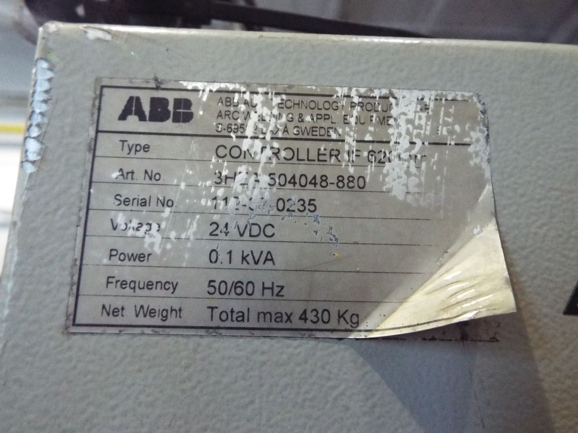 ABB-IRB-1400 MIG WELDING EQUIPMENT - Image 16 of 18