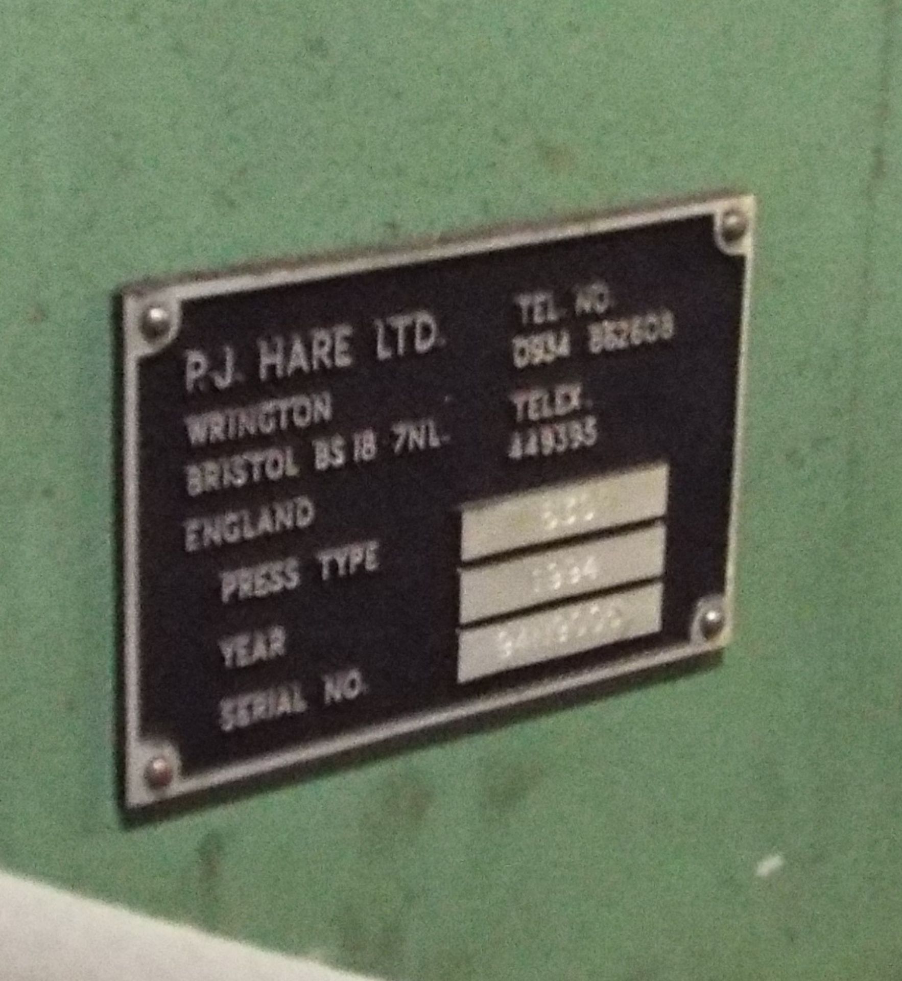 PJ Hare 63Tonne High Speed Hydraulic Press Transfer Line. - Image 7 of 31