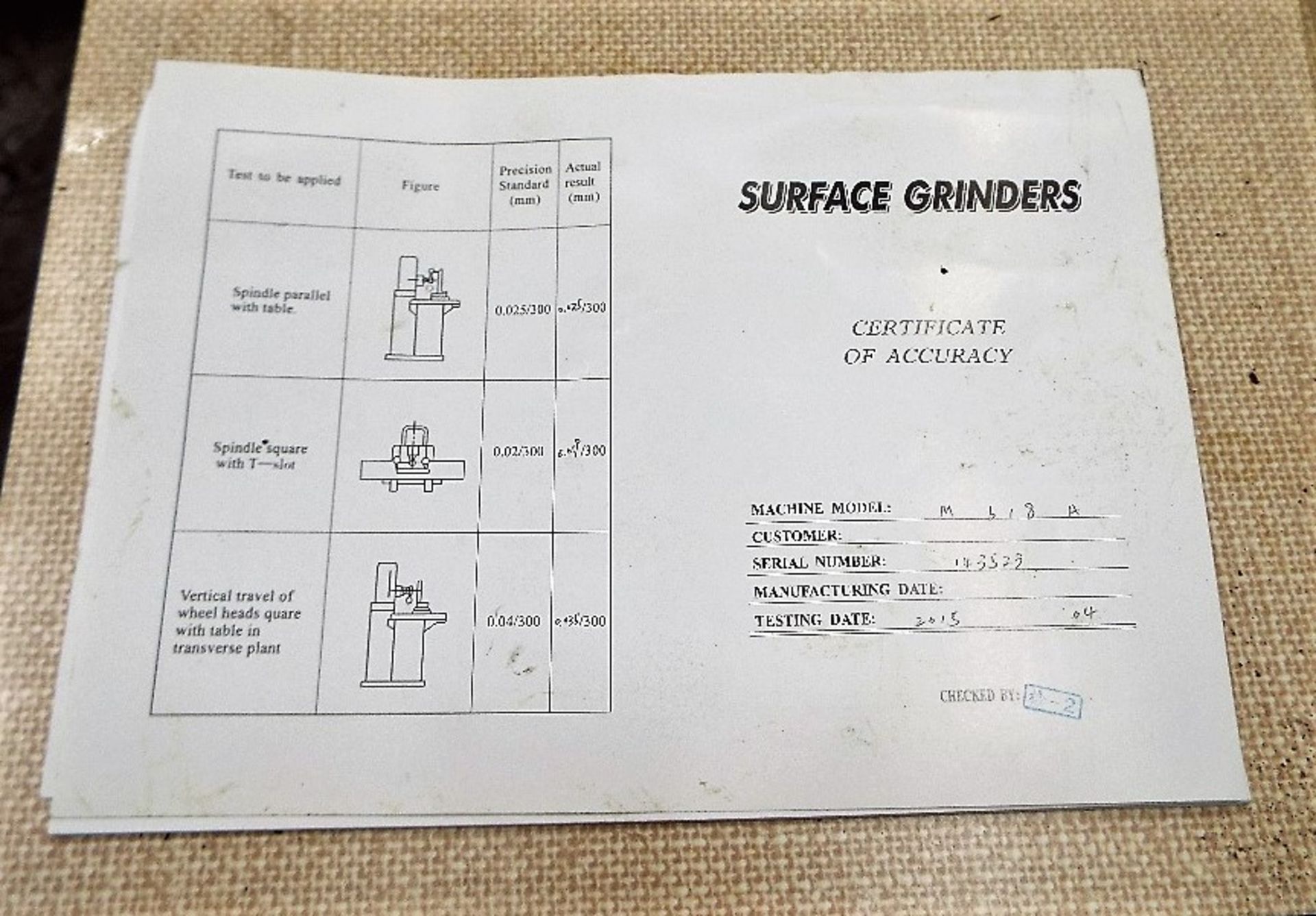 Odin Surface Grinder - Image 10 of 10