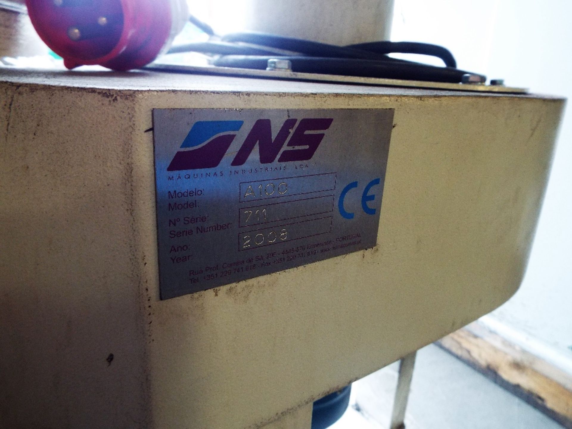 Vangroenweghe T-300K Sheet Metal Linishing Unit - Image 7 of 12