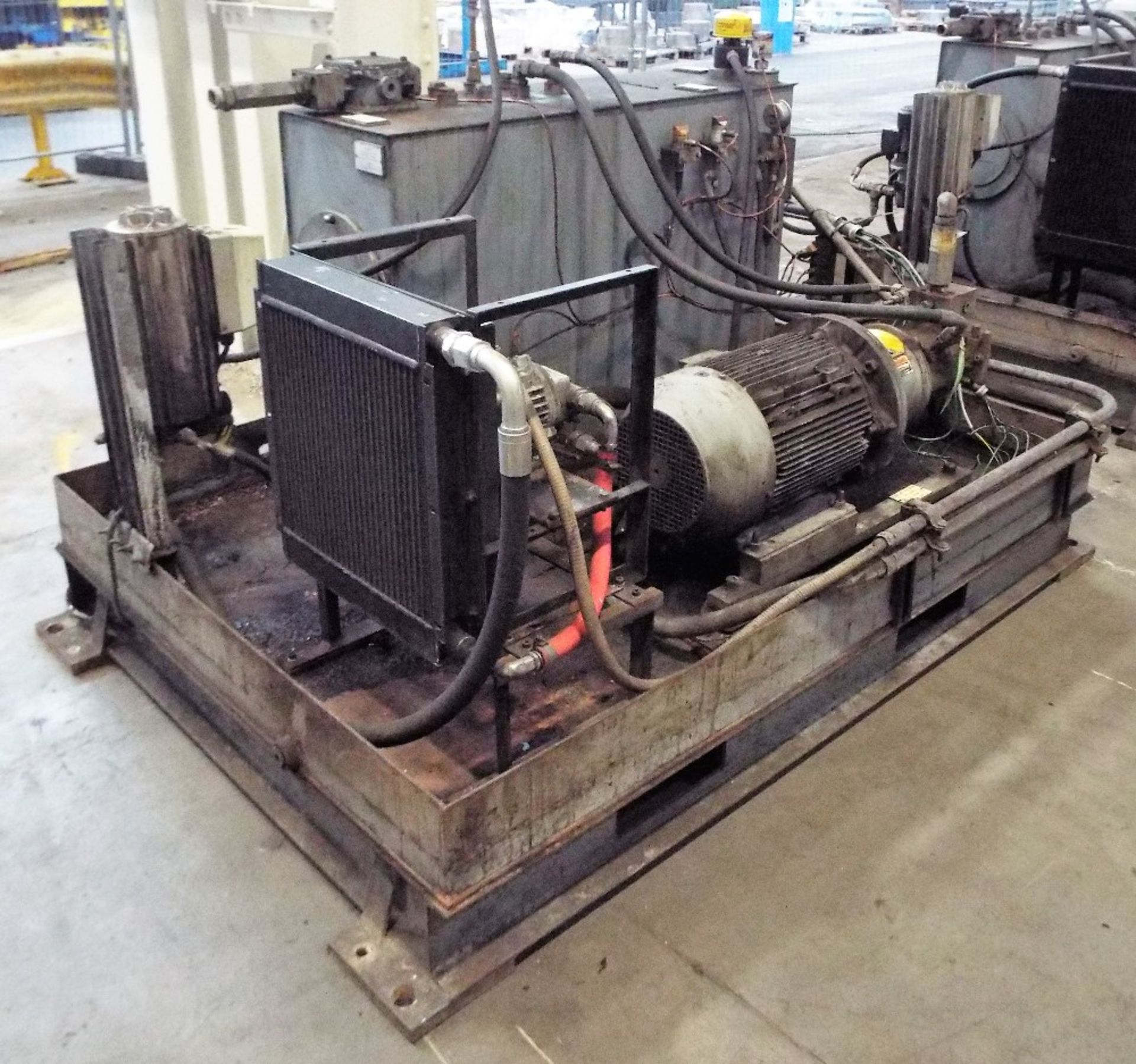 Skid Mounted Hydraulic Pack