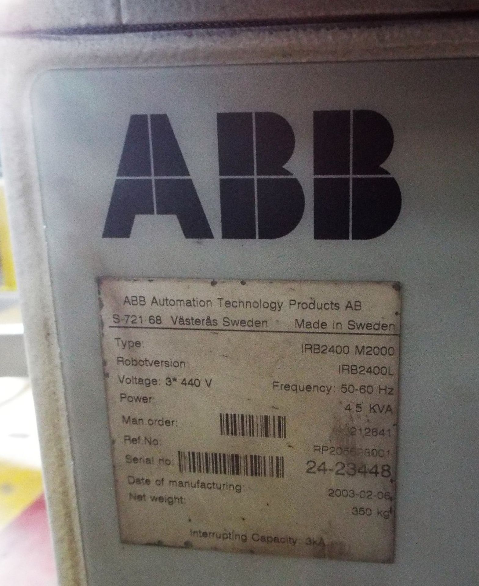 ABB-IRB-2400L Mig Welding Robot - Image 9 of 10