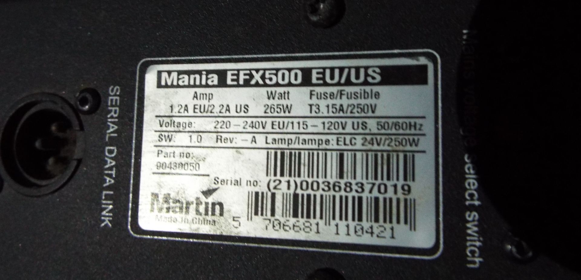 Martin Mania EFX 500 - Image 2 of 2