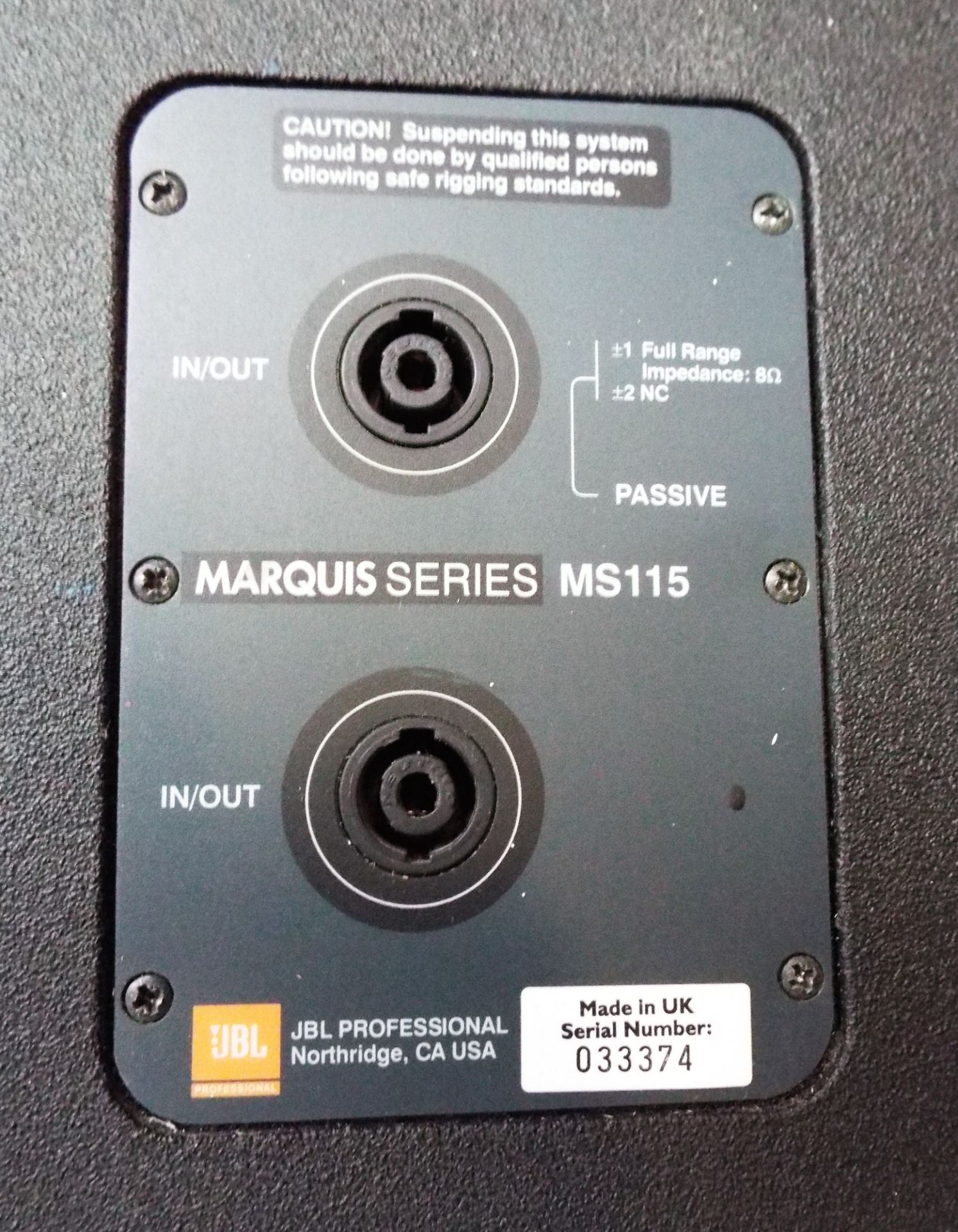 JBL Marquis Series Speaker Stack - Image 5 of 7