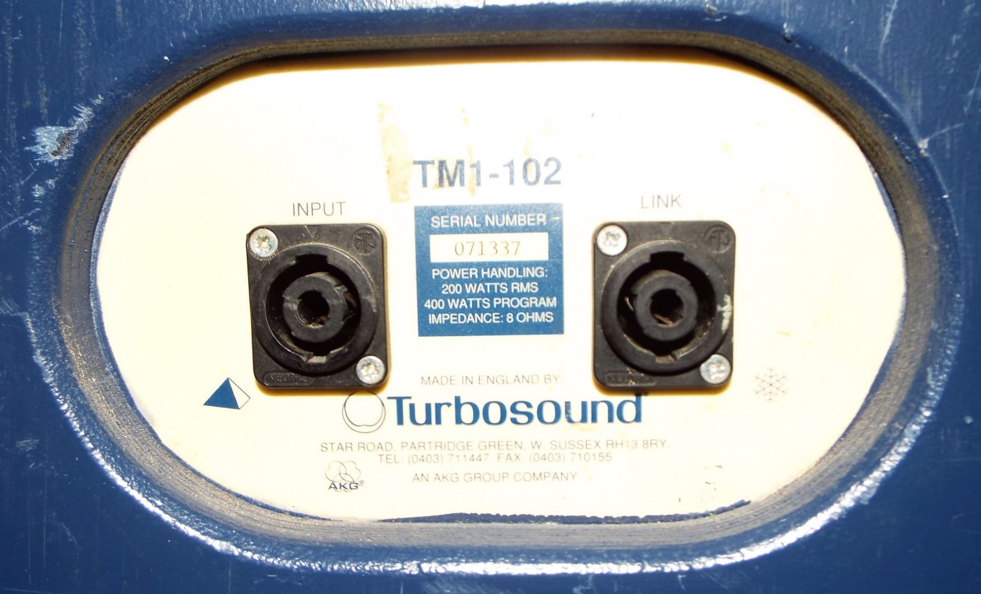 Turbosound TM1 Speaker - Image 2 of 2