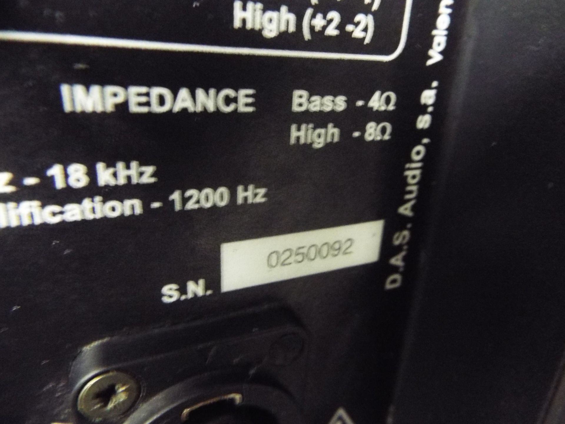 DAS Reference Series Speaker RF-215H - Image 5 of 5