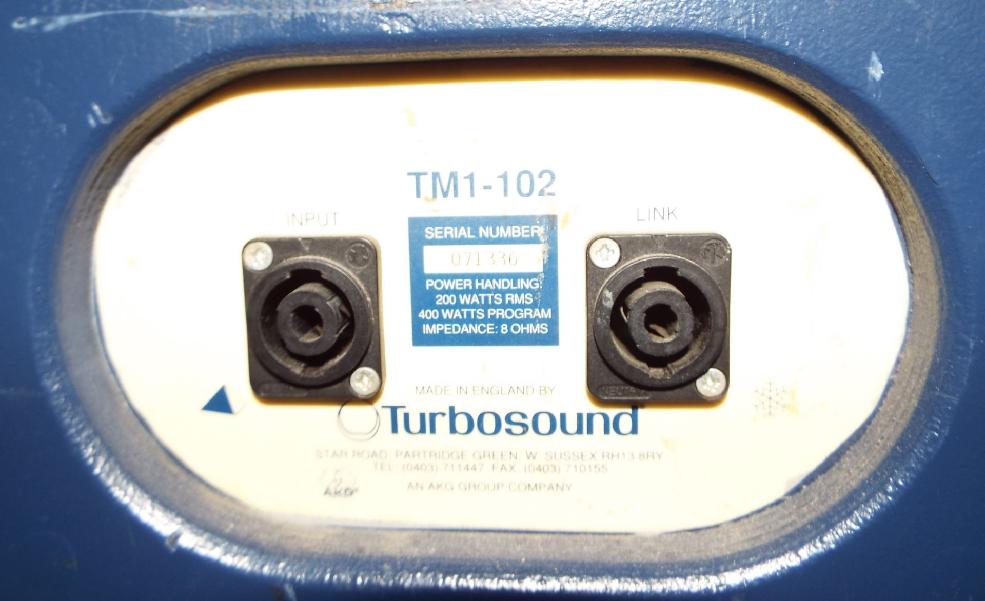 Turbosound TM1 Speaker - Image 2 of 2