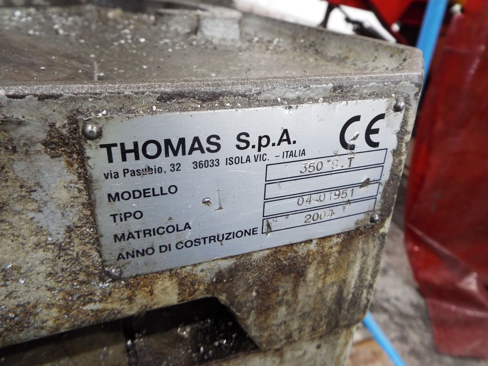 Thomas SpA Circular Chop Saw. - Image 7 of 7