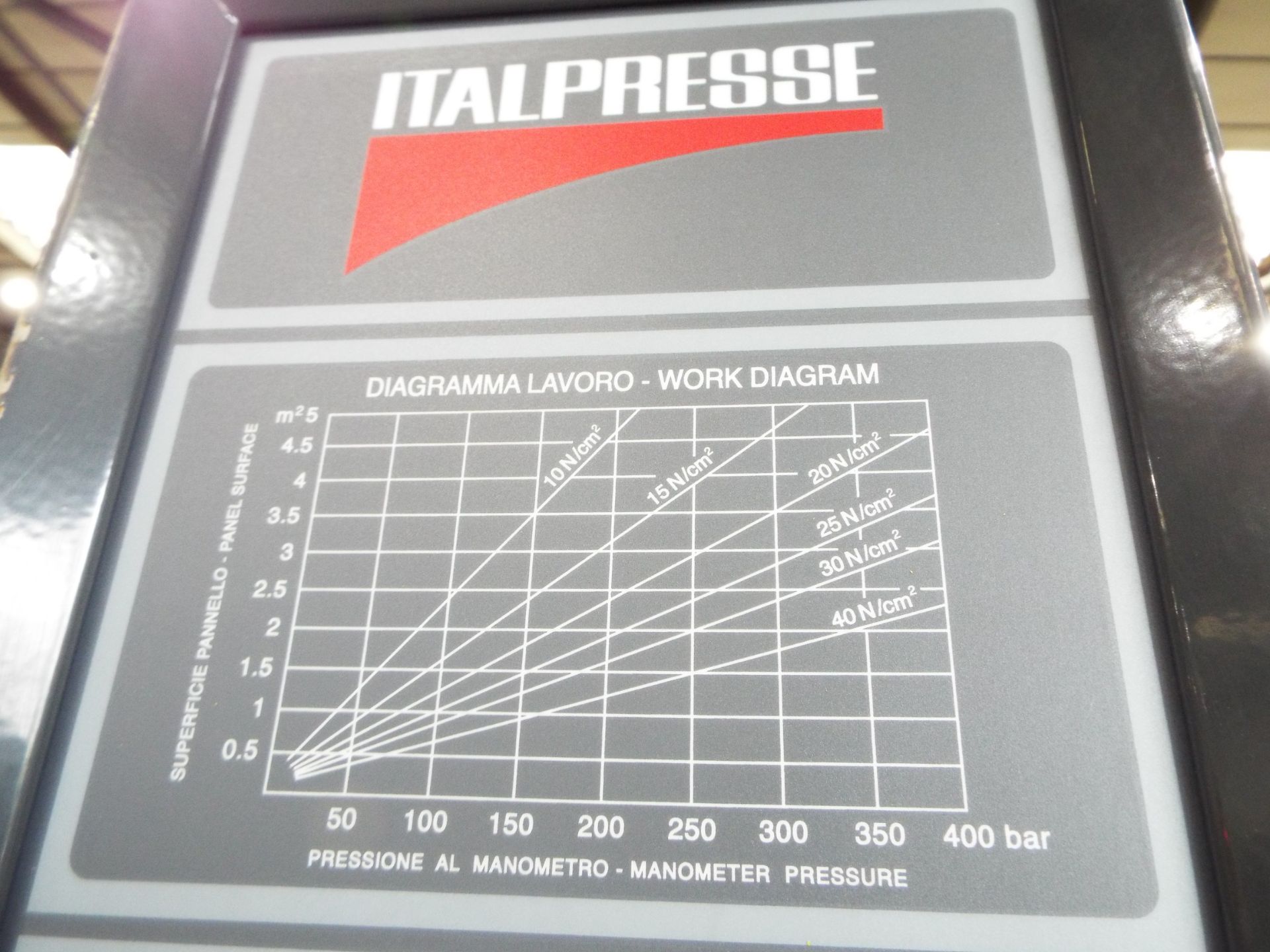 Italpresse XL6-S Hydraulic Hot Press. - Image 9 of 19