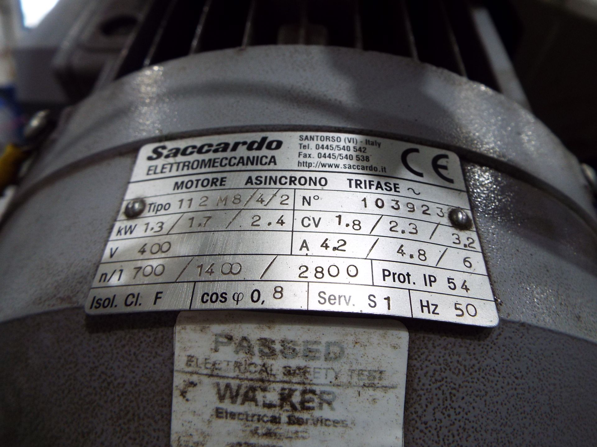 Thomas SpA Circular Chop Saw. - Image 5 of 7