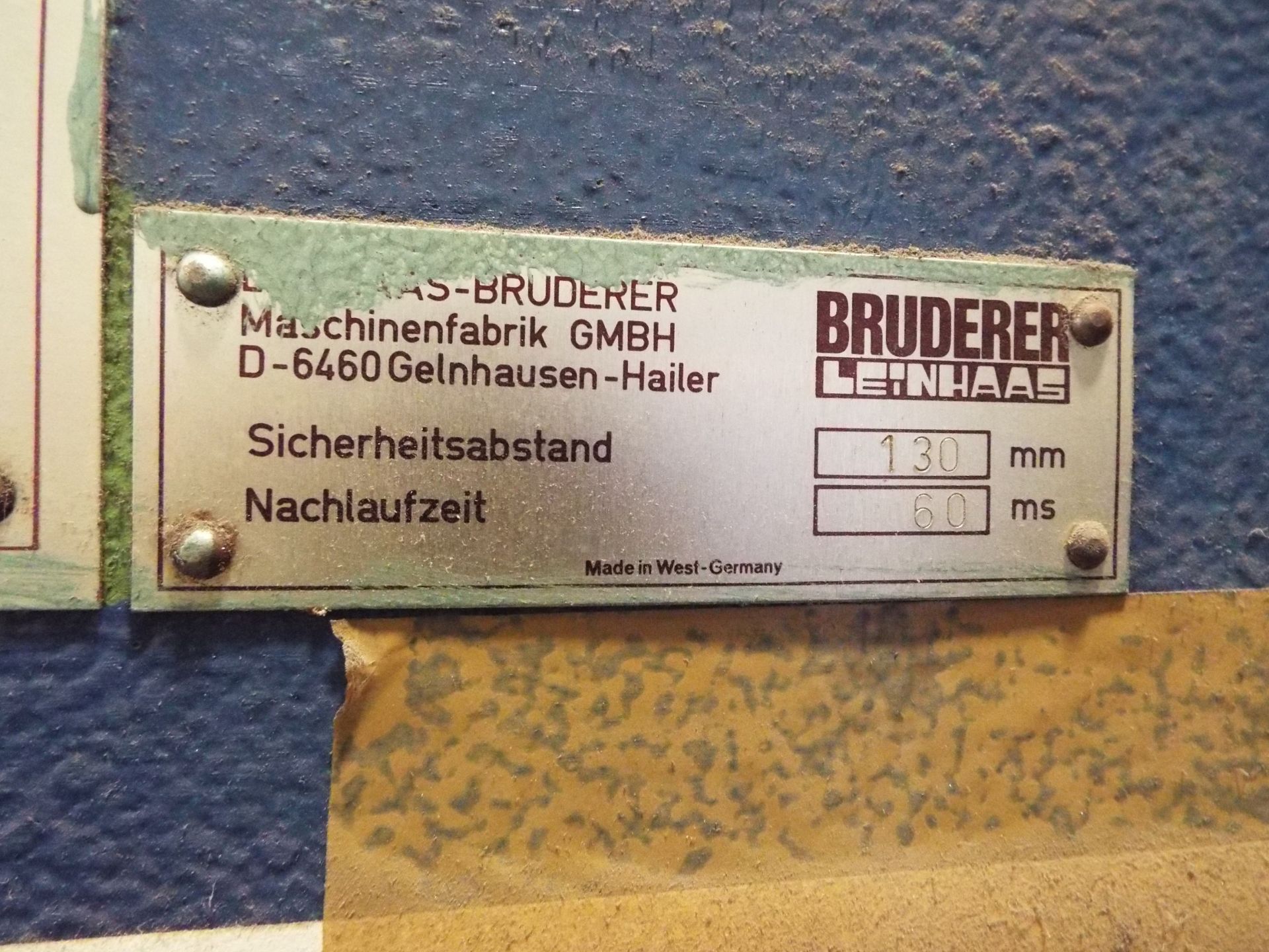 Bruderer Leinhaas DWP-R11-100-NS Single Column Differential High Speed Hydraulic Press - Image 3 of 10