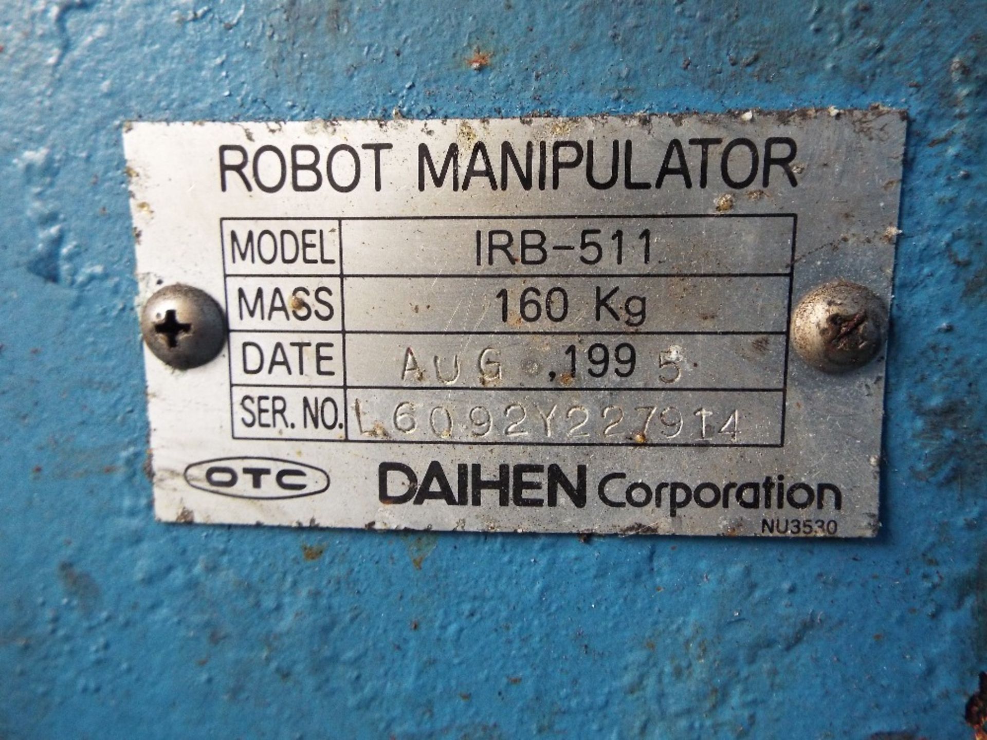 OTC IRB-511 Robot - Image 3 of 4