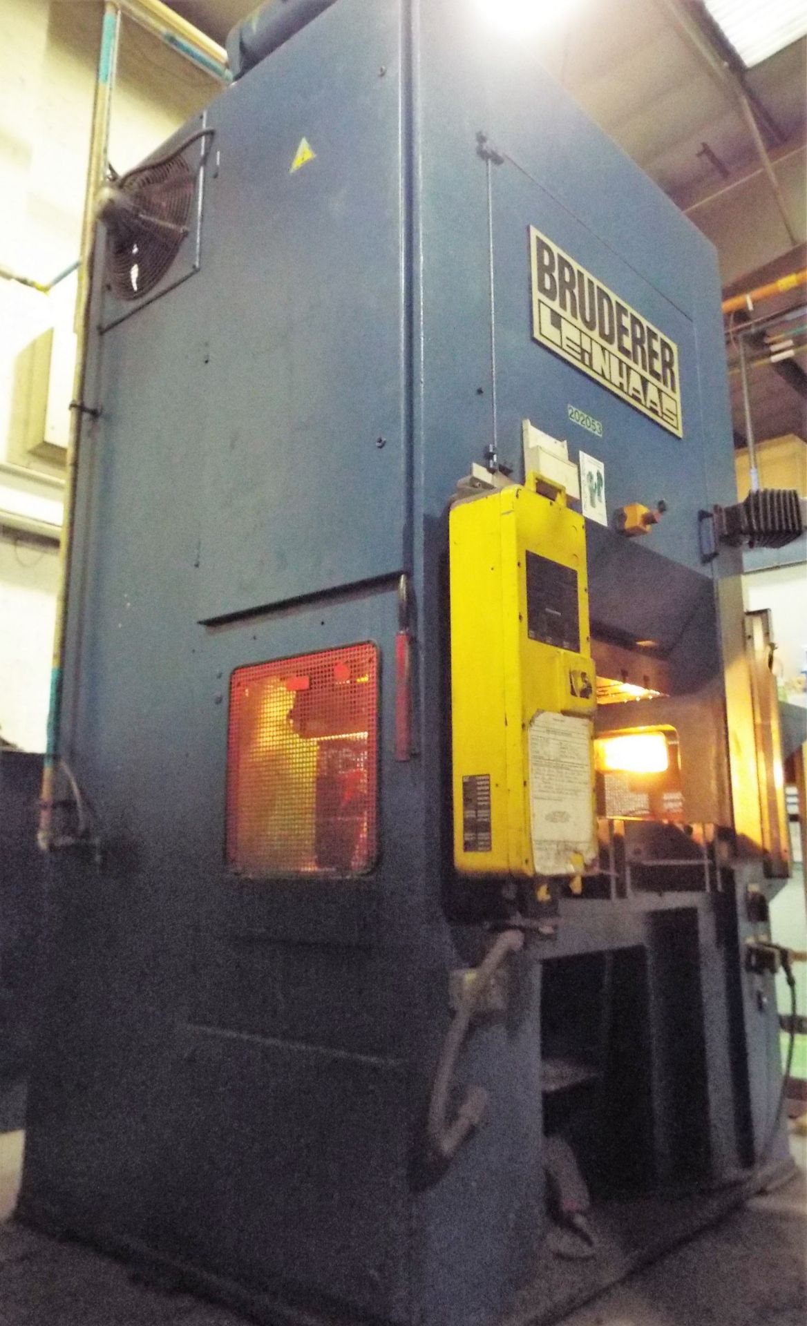 Bruderer Leinhaas DWP-R11-100-NS Single Column Differential High Speed Hydraulic Press. - Image 2 of 10