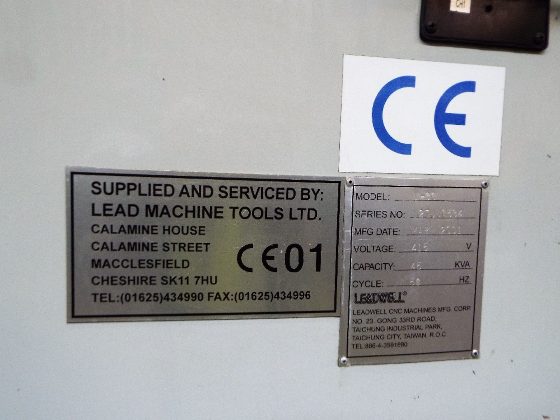 Leadwell V30 Vertical Machining Centre. - Image 10 of 15