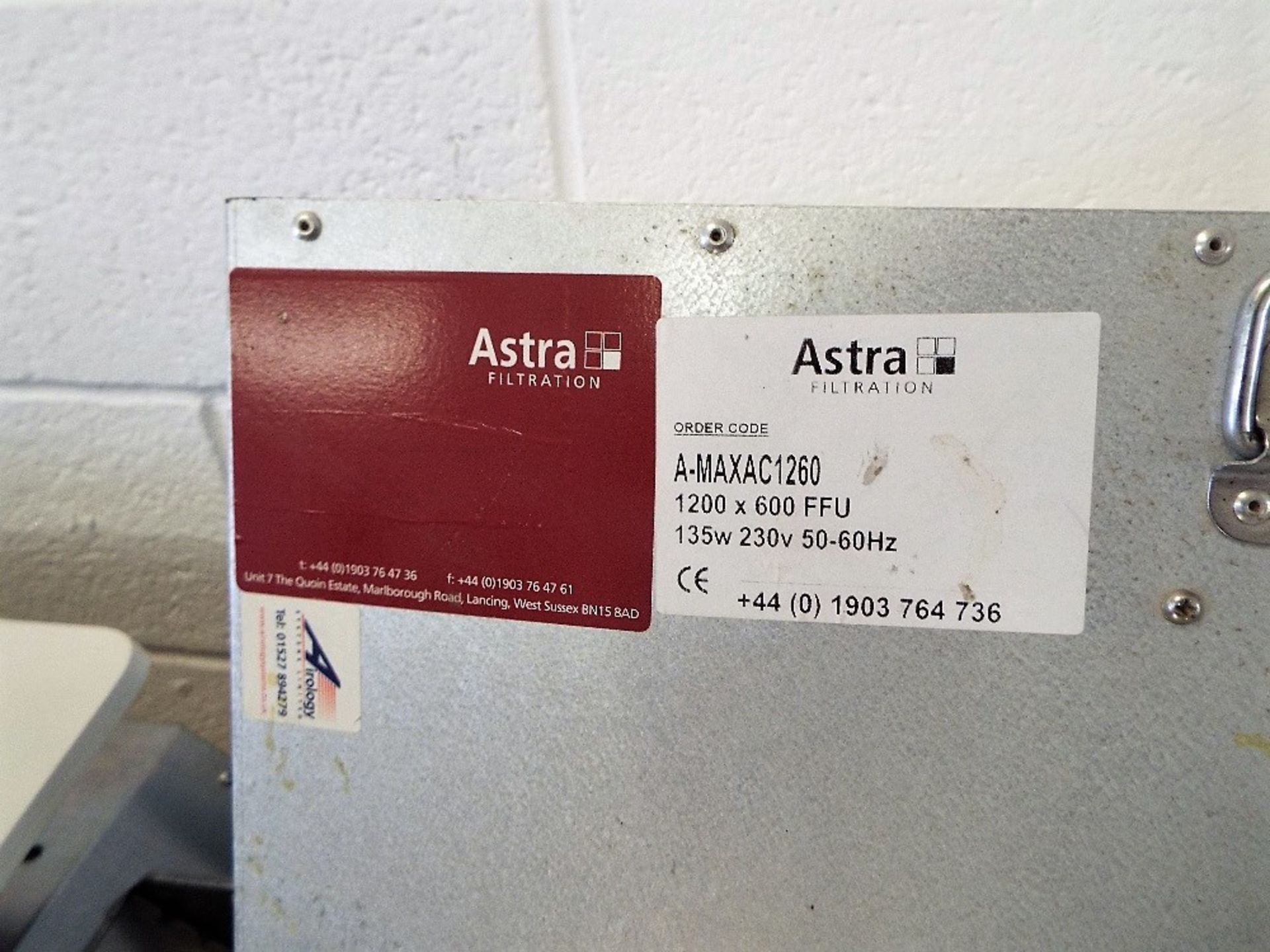 Astra Filtration Air Handling Unit - Image 2 of 3