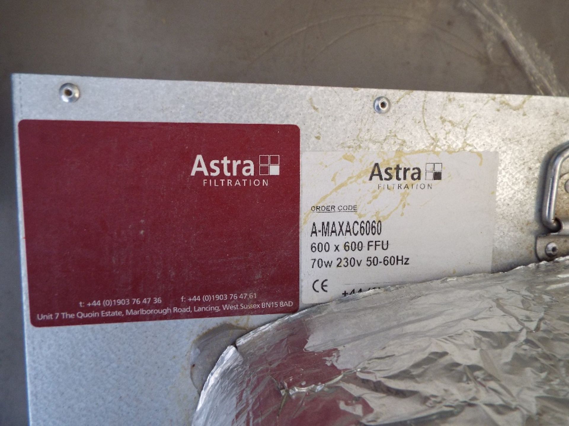 Astra Filtration Air Handling Unit - Image 2 of 5