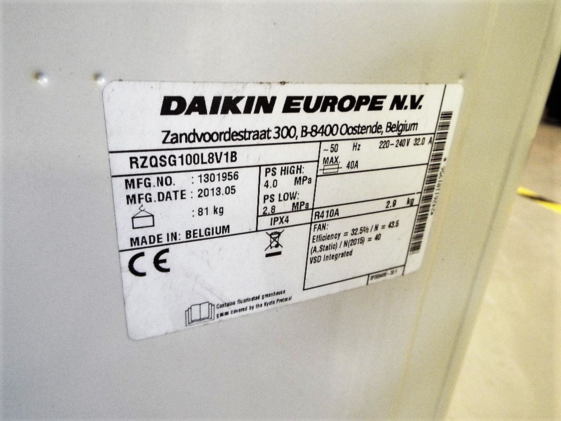 Daikin Air Conditioning Set. - Image 2 of 4