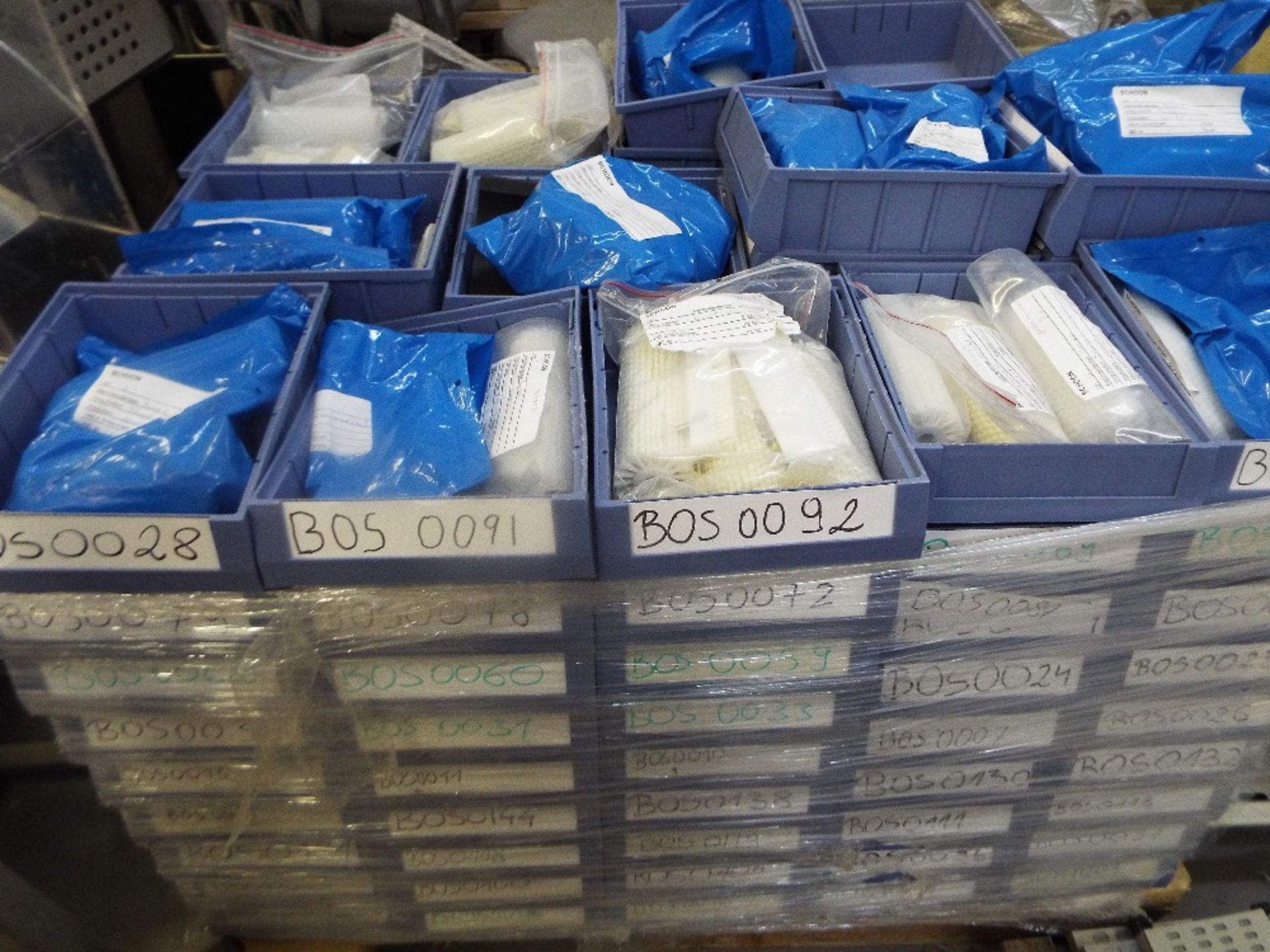 Large Quantity of Pharmaceutical Grade Blister Packing Machinery Brushes.