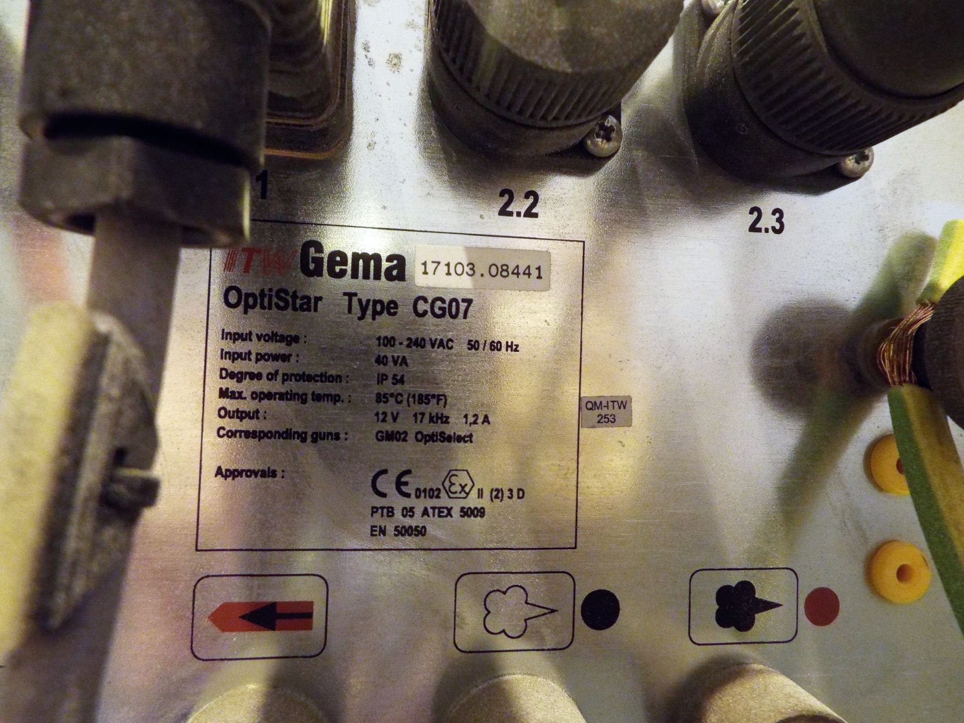 COMPLETE CONTENTS OF A 2010 ITW GEMA POWDER COATING LINE CW 2017 OFF-LINE PRE-TREATMENT CHAMBER - Image 17 of 83