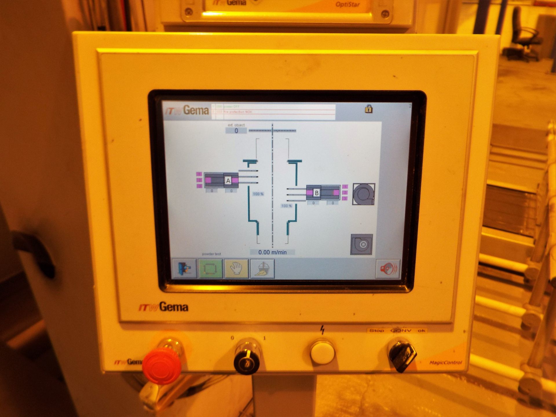 COMPLETE CONTENTS OF A 2010 ITW GEMA POWDER COATING LINE CW 2017 OFF-LINE PRE-TREATMENT CHAMBER - Image 14 of 83