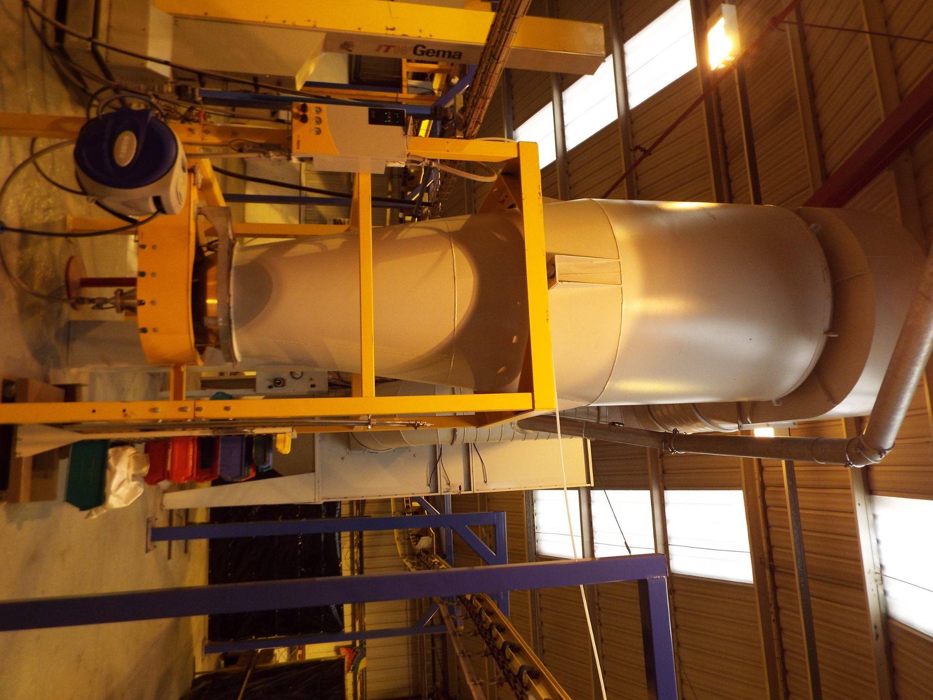 COMPLETE CONTENTS OF A 2010 ITW GEMA POWDER COATING LINE CW 2017 OFF-LINE PRE-TREATMENT CHAMBER - Image 19 of 83