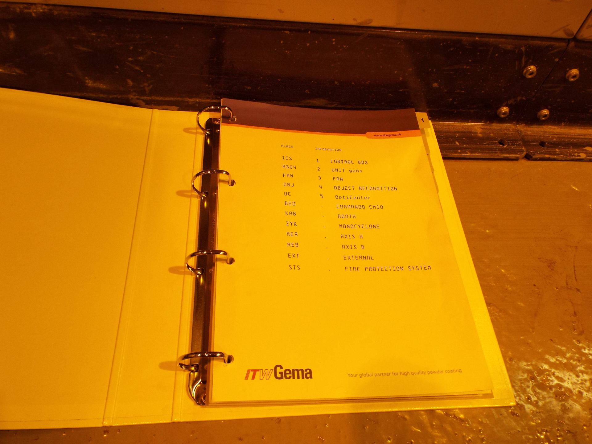 COMPLETE CONTENTS OF A 2010 ITW GEMA POWDER COATING LINE CW 2017 OFF-LINE PRE-TREATMENT CHAMBER - Image 43 of 83