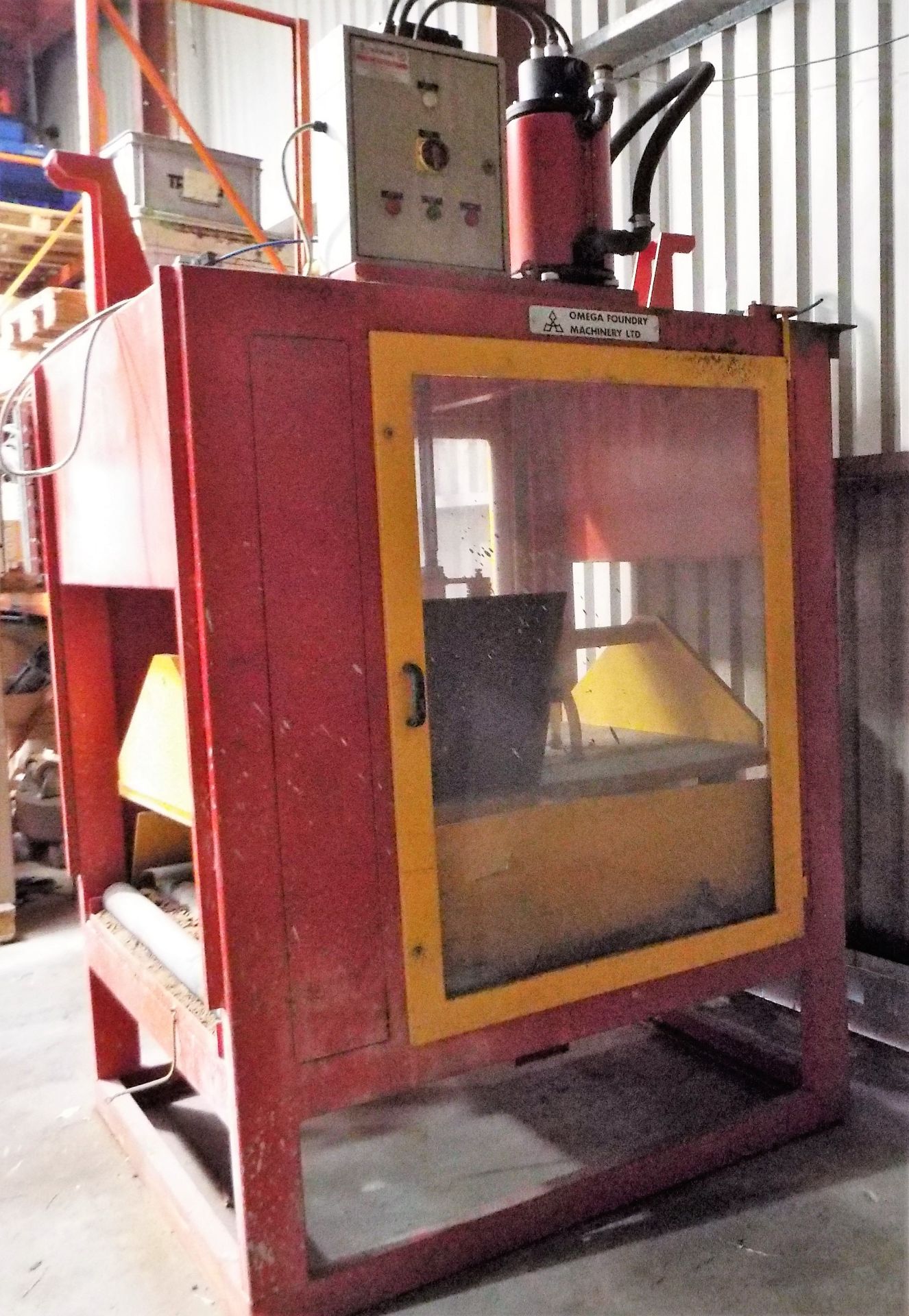 Omega Foundry Machinery Gassing Cabinet cw Gassing Plate,Secondary Heater & Gas Generator. - Image 8 of 24