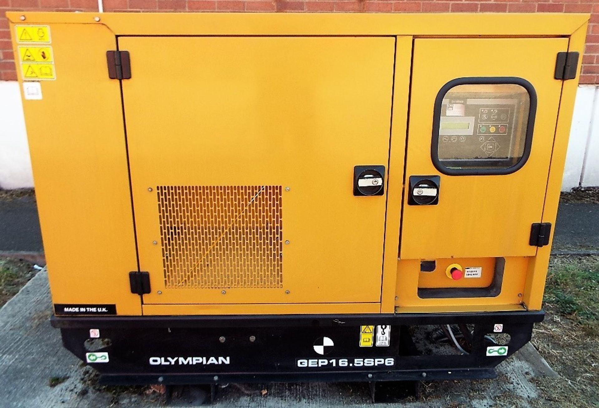 Caterpillar GEP16SP6 Olympian Diesel Generator Set.