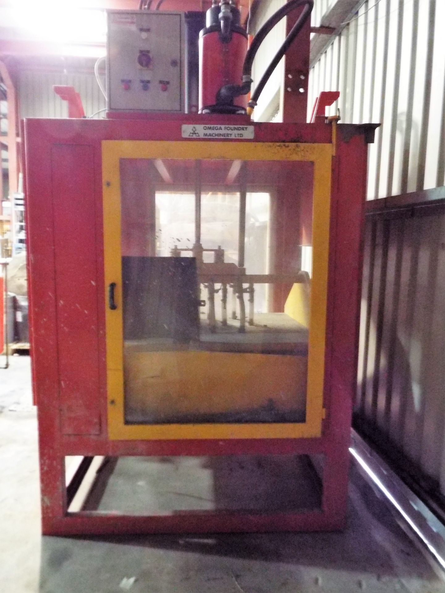 Omega Foundry Machinery Gassing Cabinet cw Gassing Plate,Secondary Heater & Gas Generator. - Image 11 of 24