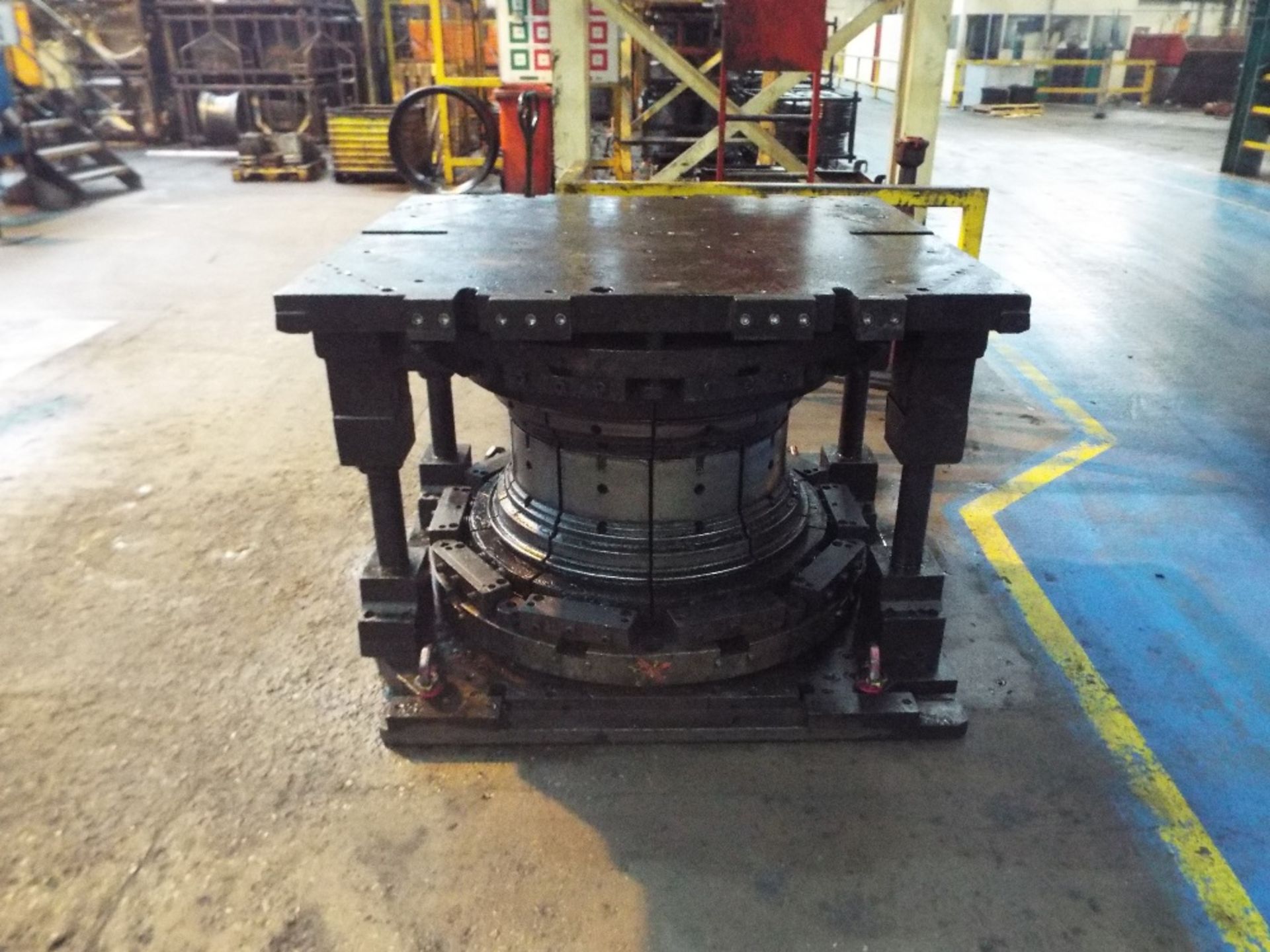 SMG Hydraulic Press Complete with Die Loading Bogey - Image 8 of 13