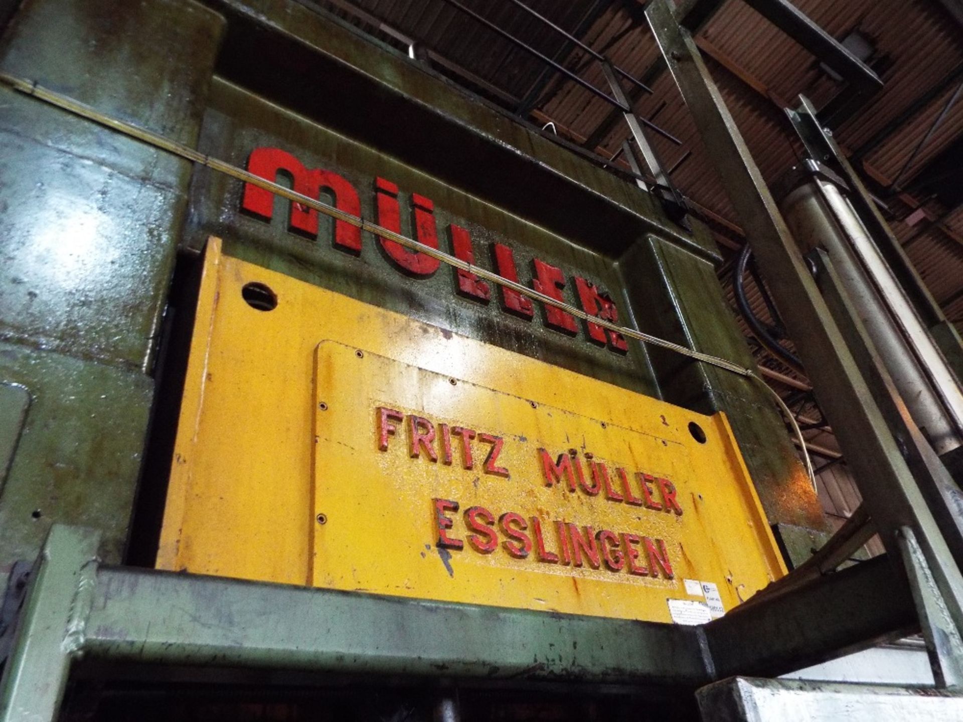 Muller 500 Tonne Hydraulic Press - Bild 3 aus 4