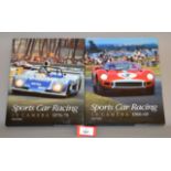 Two Motor Racing related hardback books,