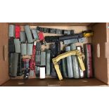 OO gauge. Quantity of assorted rolling stock and other accessories by Hornby Dublo, Triang, etc.