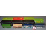 Twenty three boxed diecast bus and coach models in 1:76 scale by Britbus.