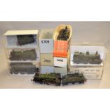 OO gauge. 11 x kit built locomotives. F-G.