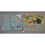 A boxed Tri-ang Spot-On Presentation Set containing four cars,