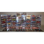 Fifty boxed 'Rallye Monte Carlo' diecast model Rally Cars in 1:43 scale, from the Altaya part work,