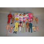 Good quantity of assorted action figures: two Mintex figures,