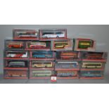 18 x Corgi Original Omnibus Company diecast model buses. All boxed and appear VG.